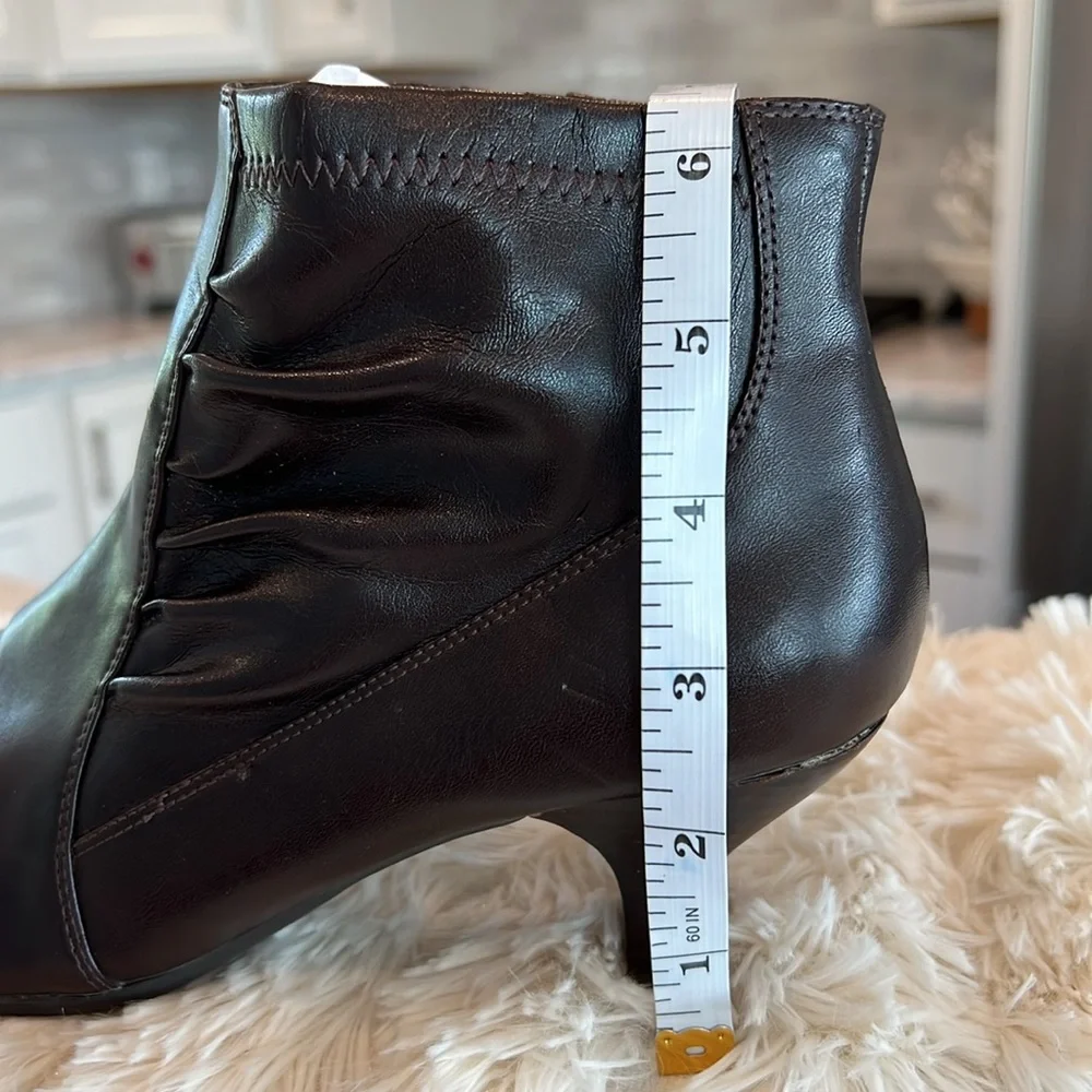 Nickels Women’s Espresso Brown Boots 8 1/2 Wide - Picture 14 of 16